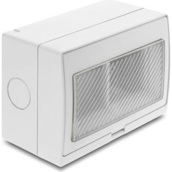 Delock Easy 45 Surface-mounted Housing IP55 waterproof 4 Port