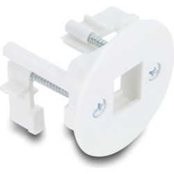 Delock Keystone Module Holder for wall mounting / desktop mounting white
