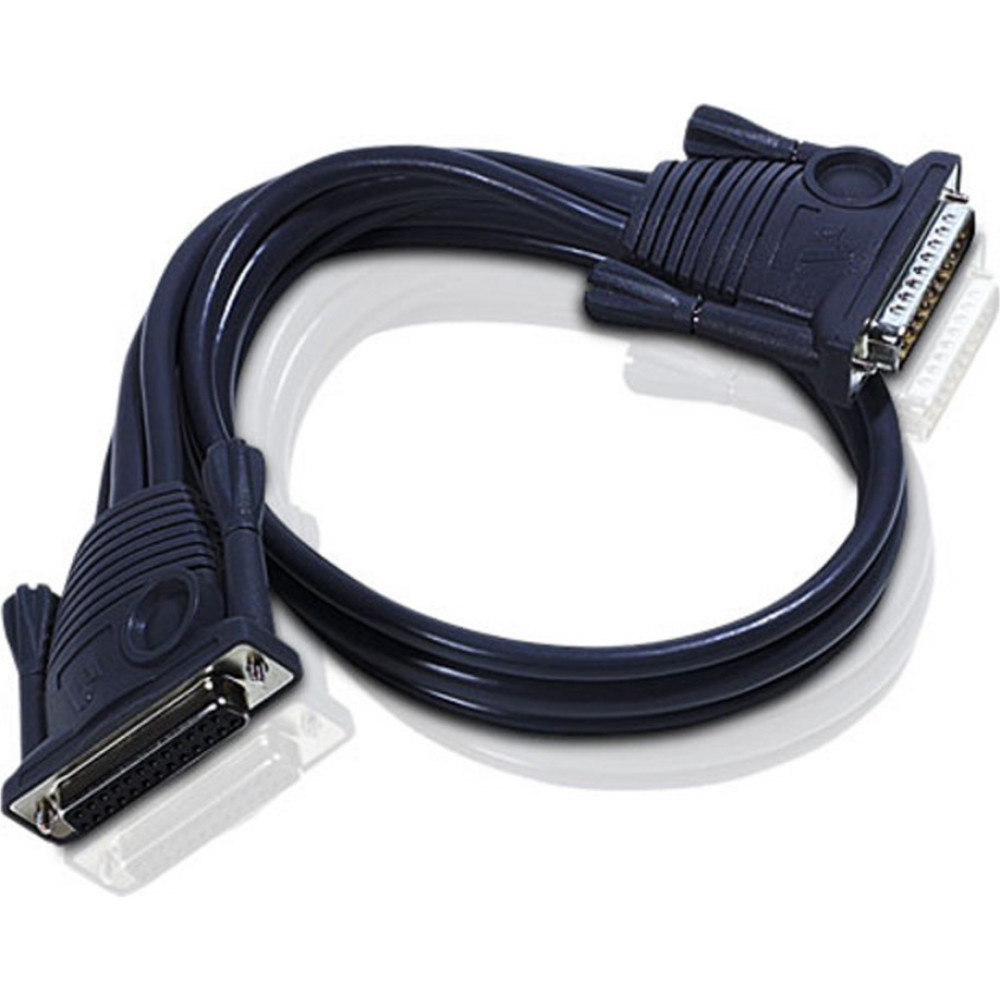 Aten 2L-1703 Daisy Chain KVM Kabel, schwarz, 3 m