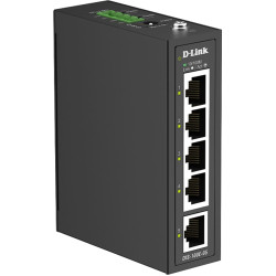 D-Link DIS-100E-05 5-Port Switch, Industrial Fast Ethernet Unmanaged
