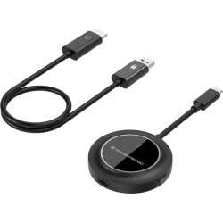 Conceptronic ATHERIC01B bezvadu displeja adapteris HDMI/USB Pilns HD Sargspraudnis