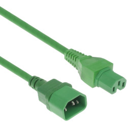 ACT POWERCORD C14-C15 GN 1.50M