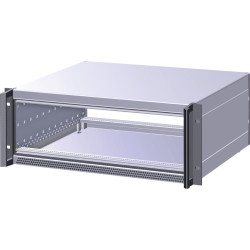 Schroff RatiopacPRO AIR 19" Rack Mount Case, Retrofittable Shielding With Handles, 6/7 U, 84 HP, 495 mm