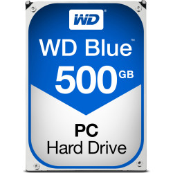 Western Digital Blue internal hard drive 500 GB 7200 RPM 32 MB 3.5" Serial ATA III