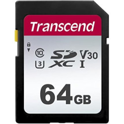 SD Card  64GB Transcend SDXC SDC300S 100/20 MB/s