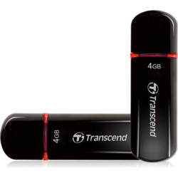 Transcend Information Transcend JetFlash 600 USB flash drive 4 GB 2.0 USB Type-A connector Black