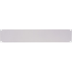 Apranet 19"-Blindplatte 4 HE, Stahlblech, grau