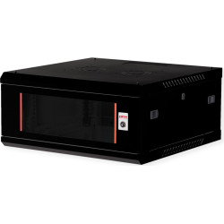 Roline 19" Wall Cabinet Basic Plus 4U, 600x600 BxT black