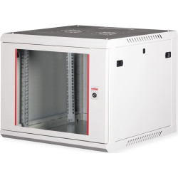 Roline 19" Wall Cabinet Basic Plus 9U, 600x600 BxT grey
