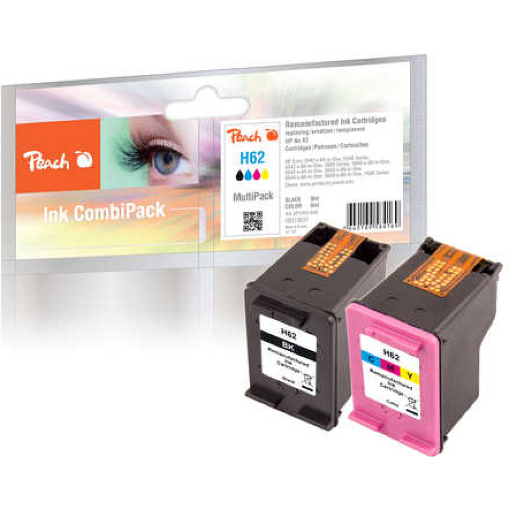 Peach 0F319637 tintes kārtridžs 2 pcs Melns, Tirkīzzils, Fuksīns, Dzeltens