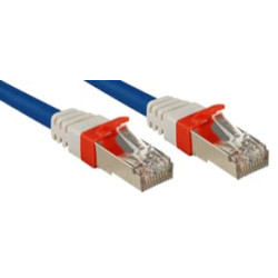 Lindy 5m Cat.6A S/FTP LSZH Network Cable, Blue