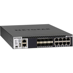 Netgear M4300-8X8F Vadīts L3 10G Ethernet (100/1000/10000) 1U Melns