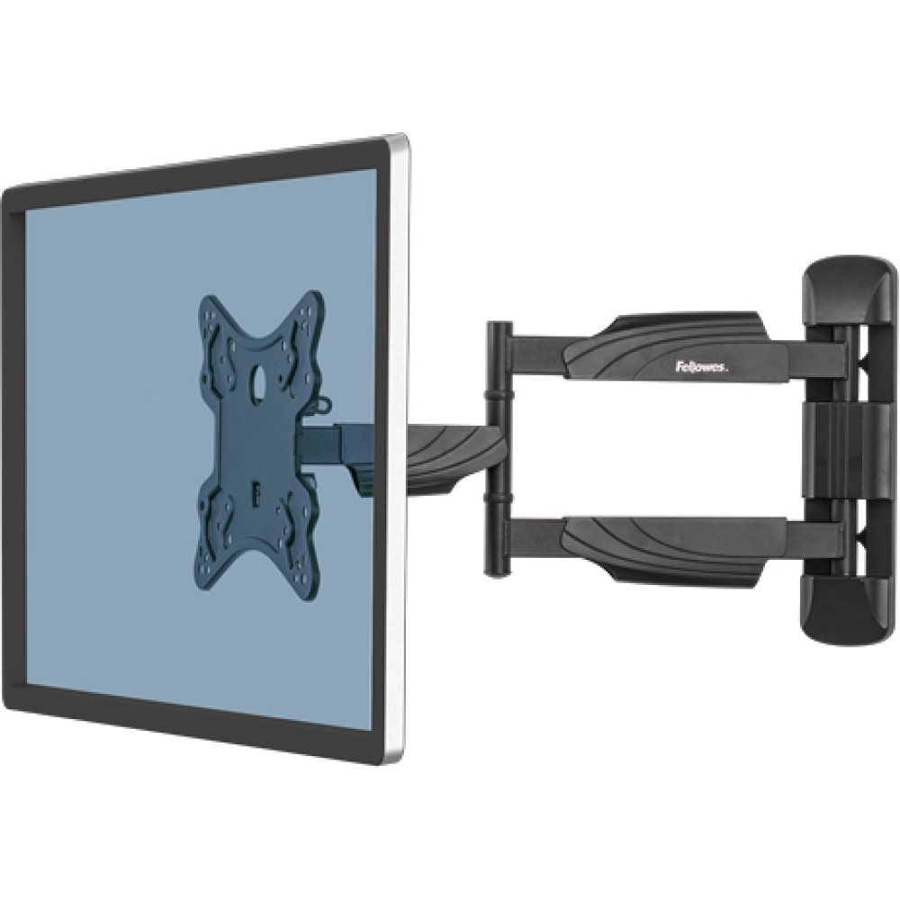 Fellowes 8043601 monitora stiprinājums un statīvs 139,7 cm (55") Galds Melns