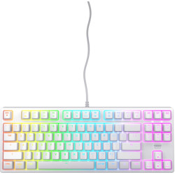 Cherry K4V2 TKL tastatūra Speļu USB QWERTY Amerikāņu angļu valoda Balts