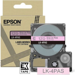 Epson LK-4PAS Grey, Pink