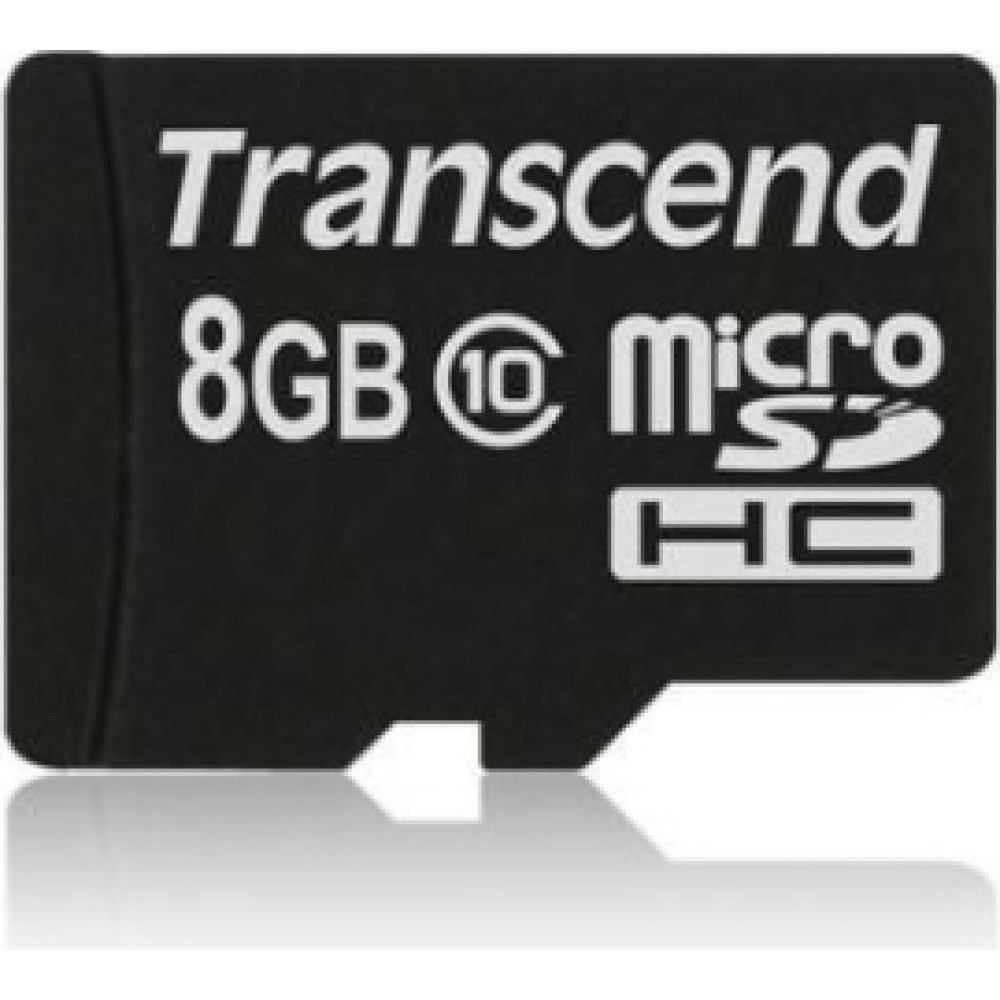 Transcend Information Transcend 8GB microSDHC Class 10 UHS-I (Ultimate) 8GB MicroSDHC MLC Class 10 memory card