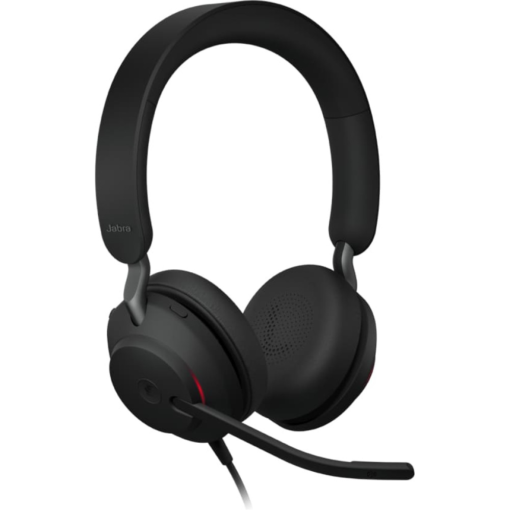 Jabra Evolve2 40 SE Austiņas Vadu Zvani / mūzika USB Type-C / USB Type-A Melns