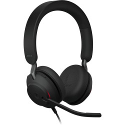 Jabra Evolve2 40 SE Austiņas Vadu Zvani / mūzika USB Type-C / USB Type-A Melns