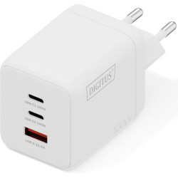 Digitus USB GaN Charger 100W, 2x USB-C, 1x USB-A