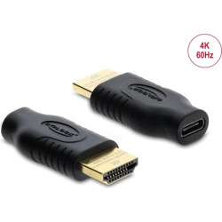 Delock USB Type-C&trade; to HDMI Adapter (DP Alt Mode) 4K 60 Hz with HDR and HDCP
