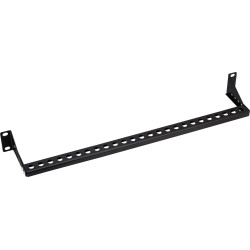 Value 19" 1U Rack Mountable Cable Management Bar (horizontal) with adjustable Depth, black