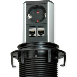 Bachmann Elevator 1xCEE7/3 2xCAT6A 90&deg;