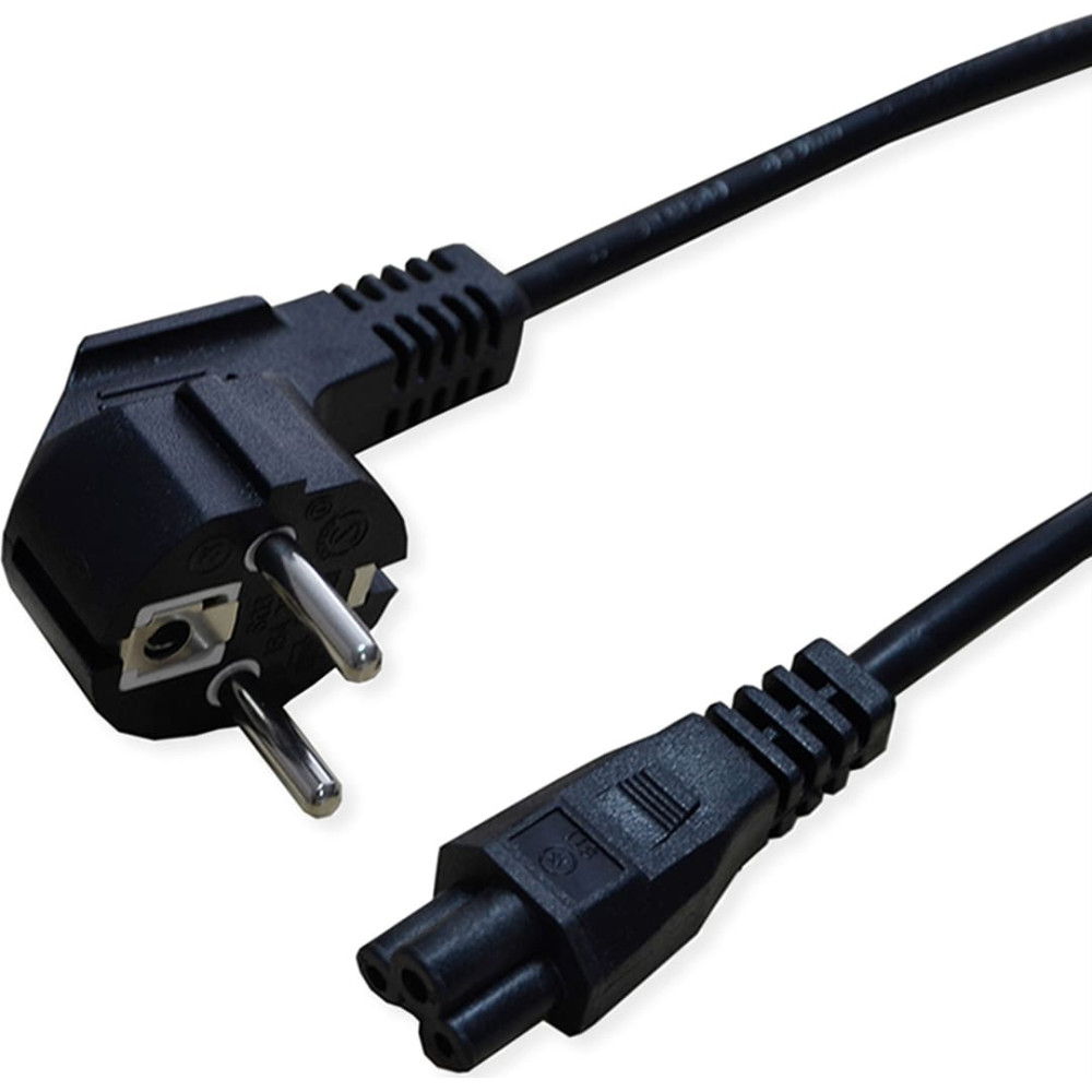 Secomp STANDARD Power Cable, straight Compaq Connector, black, 1.8 m