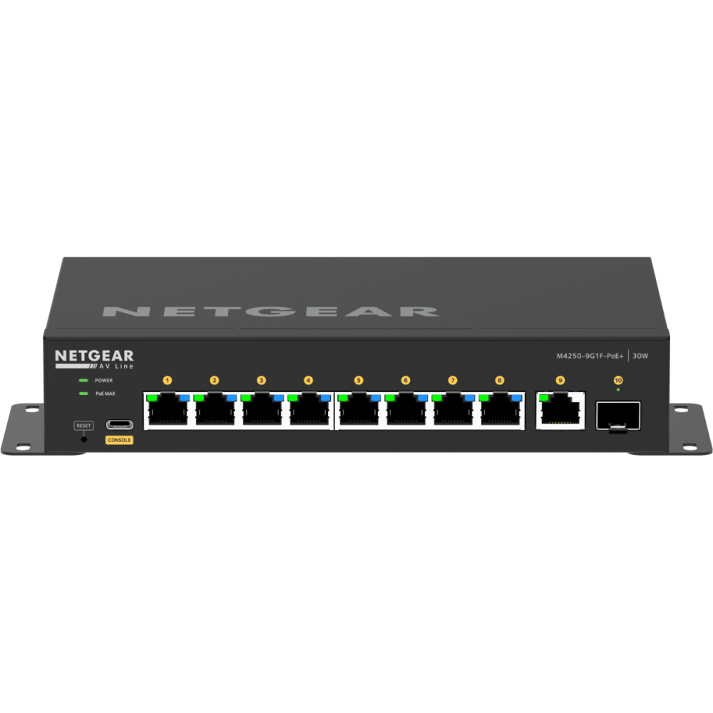 Netgear 8x1G PoE+ 110W 1x1G and 1xSFP Managed Switch