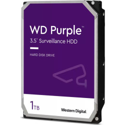 Western Digital WD Purple     8.9cm (3.5")  1TB SATA3 5400   64MB WD11PURZ