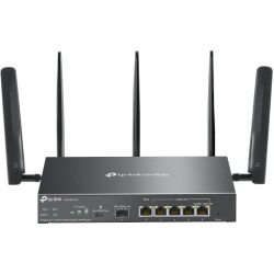 Tp-Link Omada ER706W-4G bezvadu rūteris Tīkls Gigabit Ethernet Divkār&scaron;ā frekvenču josla (2.4 GHz / 5 GHz) Melns