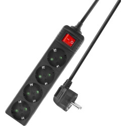 ACT PDU TYPE F 4V M/SCH. 2M BK