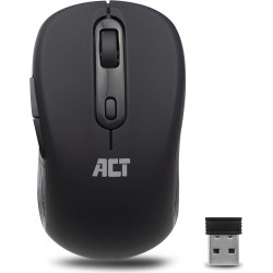 ACT WIRELESS MOUSE 1000/1600DPI BK