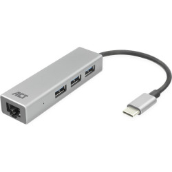 ACT USB-C - 3X USB-A, RJ45 GIGABIT
