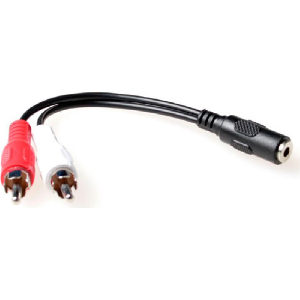 ACT 3,5MM STEREO-2XRCA F/M   0.15M