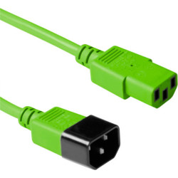 ACT POWERCORD C13-C14 GN 0.30M