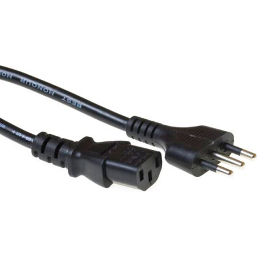 ACT POWERCORD ITA-C13 BK 1.80M