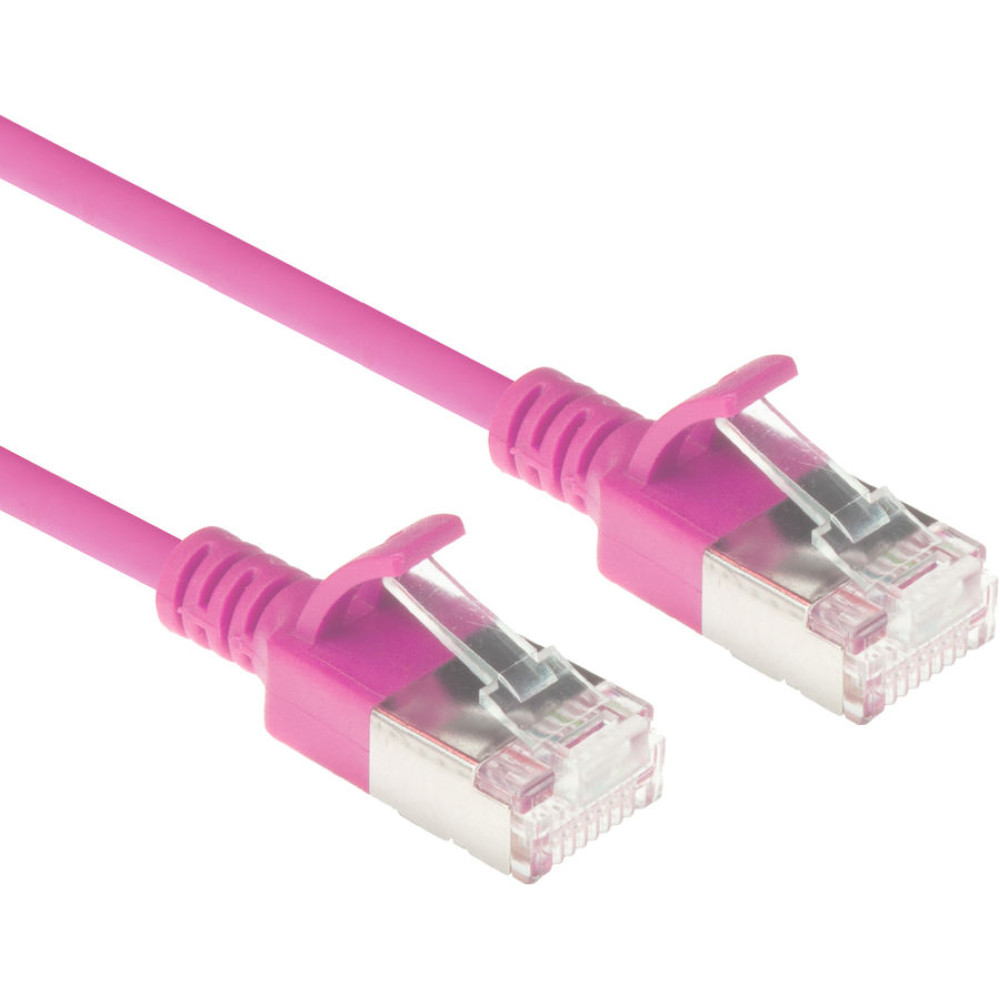 ACT CAT6A U/FTP SLIMLINE PK 1.00M