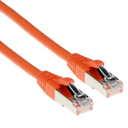 ACT CAT6A S/FTP LSZH SNG OR 20.00M