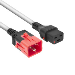 ACT POWERCORD C19L-C20DL WH 3.0M