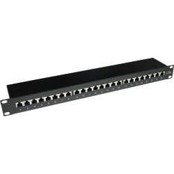 ACT PATCHPANEL 24P STP C5E+COVER