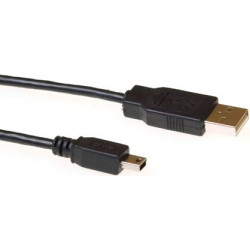 ACT USB 2.0 A-MINI B5 M/M    5.00M