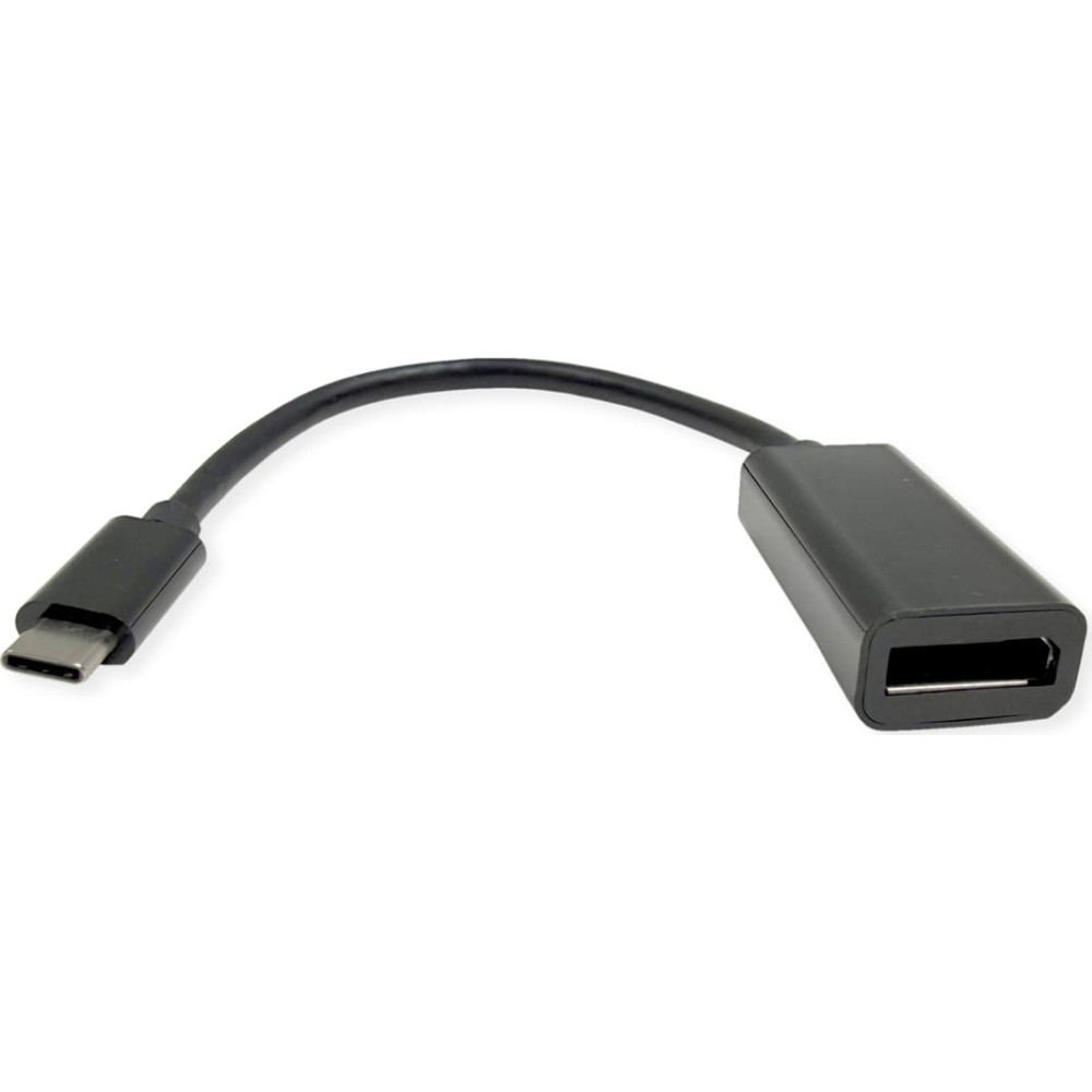 Roline Display Adapter USB Typ C - DP, ST/BU, 8K60, 0,13 m