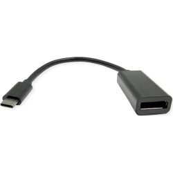 Roline Display Adapter USB Typ C - DP, ST/BU, 8K60, 0,13 m