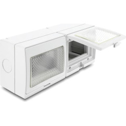Delock Easy 45 Surface-mounted Housing IP55 waterproof 6 Port