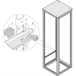 Schroff Varistar Assembly Kit for Mounting Accessories Directly to Frame