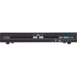 Aten CS1182D4C 2-Port USB 4K DVI Secure KVM mit Card Reader