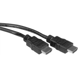 Secomp STANDARD HDMI High Speed Cable with Ethernet, HDMI M - HDMI M, black, 2 m
