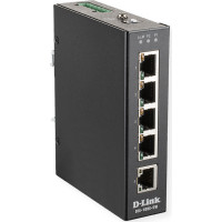 D-Link DIS-100E-5W Industrial Switch 5-Port Unmanaged Layer2 Fast Ethernet