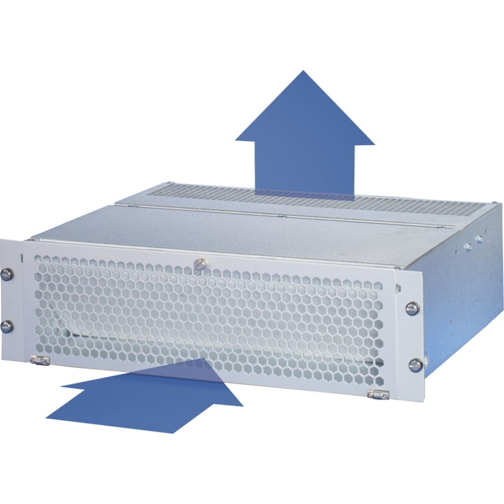 Schroff 19" Pusher Fan, 3 U, Axial, 115 VAC