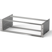 Schroff EuropacPRO 19" Subrack Kit for Backplane, Light, Unshielded, 3 U, 235 mm